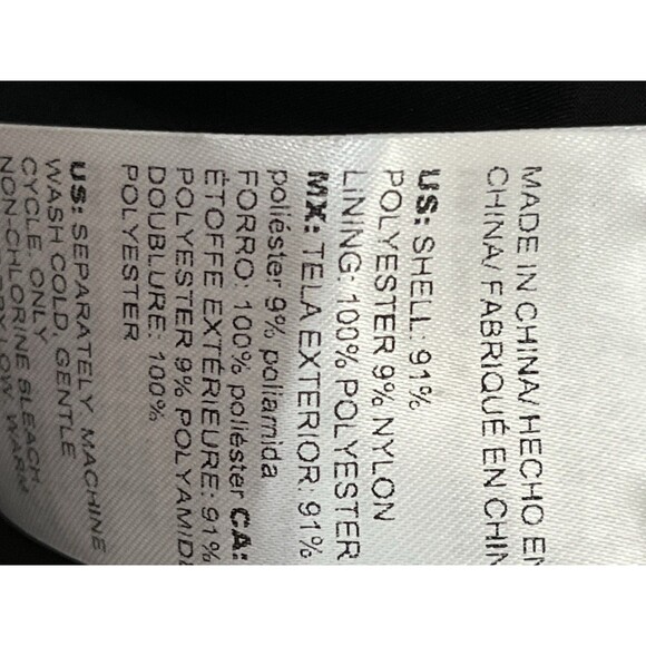 Chicos Tapestry Woven Rose Red Art Printed Blazer Jacket S 0 2/4 - Picture 8 of 8